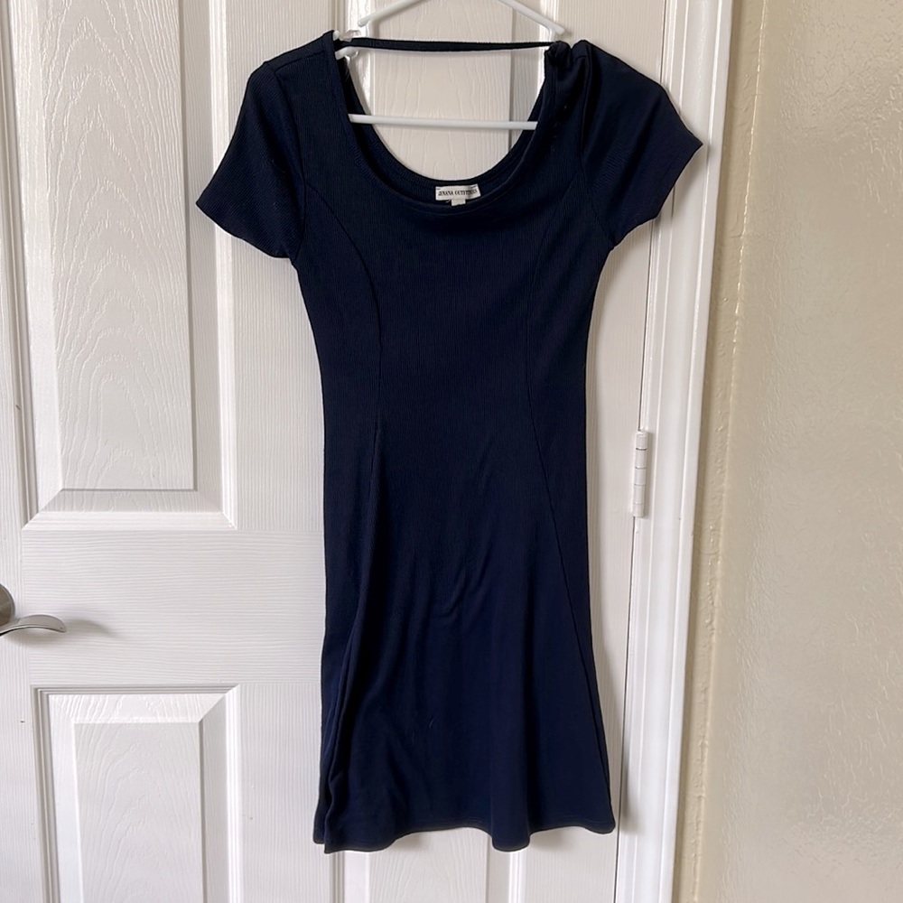 Zenana outfitters, size small, navy blue dress, only wore once